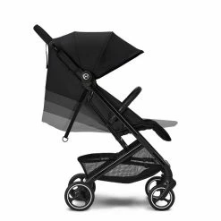 CYBEX Beezy Buggy Moon Black - Gestell Black -Kinderwagen cyb 22 int excl us y270 beezy blk moob reclinesteps