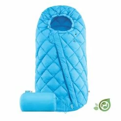 Cybex Snogga 2 Beach Blue Fußsack -Kinderwagen cyb 22 int combi snogga2 carrybag bebl conscious print medium