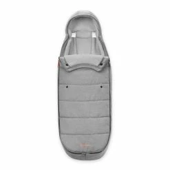 CYBEX Gold Fußsack Lava Grey -Kinderwagen cyb 22 int y000 glfootmuff lagr open option1