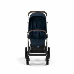 CYBEX Talos S LUX Sportwagen Ocean Blue Gestell In Silver -Kinderwagen cyb 22 int y000 talosslux slv ocbl