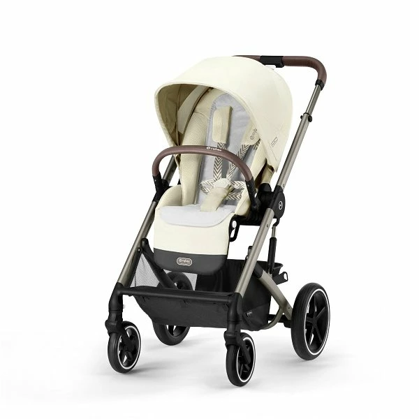 CYBEX Balios S LUX Kinderwagen + Cloud T I-Size Bundle Seashell Beige 4 CYBEX Balios S LUX Kinderwagen + Cloud T I-Size Bundle Seashell Beige – Bild 4