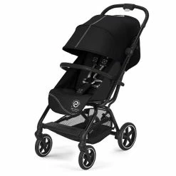 CYBEX Eezy S+2 Buggy Moon Black Gestell In Black | Mit All-Terrain Rädern
