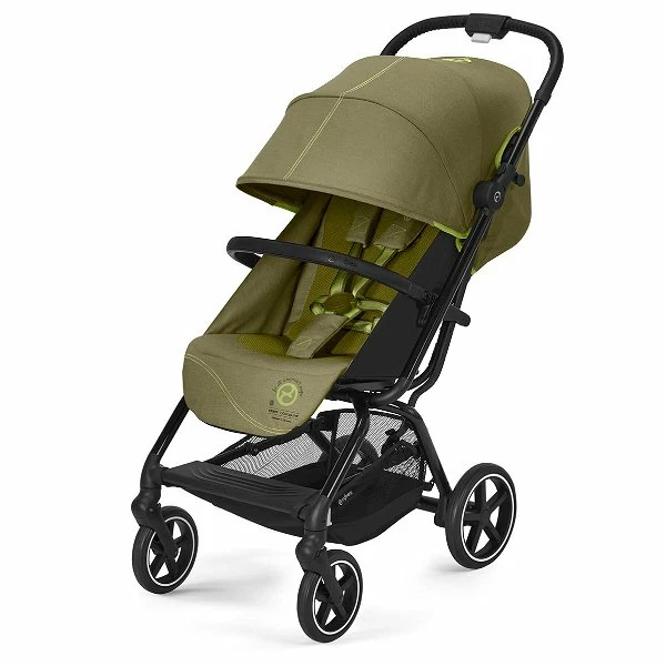 CYBEX Eezy S+2 Buggy Nature Green Gestell In Black | Mit All-Terrain Rädern 1 CYBEX Eezy S+2 Buggy Nature Green Gestell In Black | Mit All-Terrain Rädern