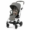 CYBEX Eezy S Twist+2 Buggy Lava Grey Gestell Silver | Mit All-Terrain Rädern