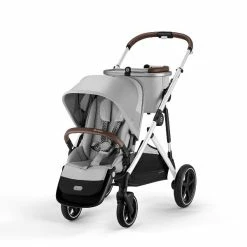 CYBEX Gazelle S Sportwagen Lava Grey Gestell In Silver | Der City-Shopper