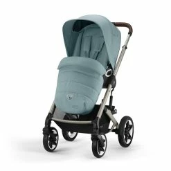 CYBEX Talos S LUX Kinderwagen Bundle Sky Blue Gestell In Taupe 10 CYBEX Talos S LUX Kinderwagen Bundle Sky Blue Gestell In Taupe -Kinderwagen cyb 22 int y045 talosslux windstopper tpe skbl screen hd