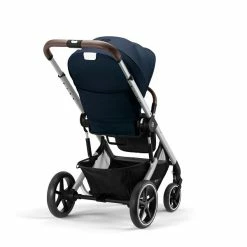 CYBEX Balios S LUX Kinderwagen + Cloud T I-Size Bundle Ocean Blue -Kinderwagen cyb 22 int y225 baliosslux slv ocbl screen hd