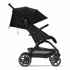 CYBEX Eezy S+2 Buggy Moon Black Gestell In Black | Mit All-Terrain Rädern -Kinderwagen cyb 22 int y270 eezys 2 blk moob