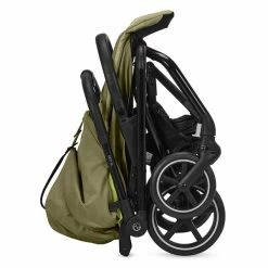 CYBEX Eezy S+2 Buggy Nature Green Gestell In Black | Mit All-Terrain Rädern 8 CYBEX Eezy S+2 Buggy Nature Green Gestell In Black | Mit All-Terrain Rädern -Kinderwagen cyb 22 int y270 eezys 2 blk nagr fold self standing
