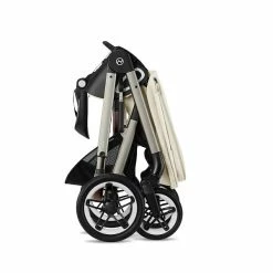 CYBEX Talos S LUX Sportwagen Seashell Beige Gestell In Taupe -Kinderwagen cyb 22 int y270 talosslux tpe sebe folded