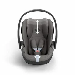 CYBEX Cloud T I-Size Mirage Grey Babyschale -Kinderwagen cyb 23 eu y000 cloudt migr headrest print medium