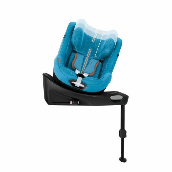 CYBEX Sirona Gi I-Size Plus Beach Blue Ab Geburt Bis 105 Cm (ca. 4 Jahre) – Bild 3