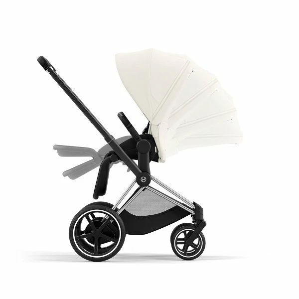 CYBEX E-PRIAM Sportwagen Off White Gestell Wählbar New Generation – Bild 8