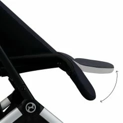 Cybex Orfeo Ocean Blue | Gestell Silber 12 Cybex Orfeo Ocean Blue | Gestell Silber -Kinderwagen cyb 23 int deta orfeo slv ocbl legrest steps