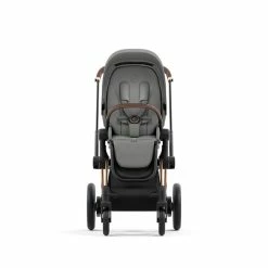 CYBEX E-PRIAM Sportwagen Mirage Grey Gestell Wählbar New Generation -Kinderwagen cyb 23 int y000 e priam rogo migr print medium