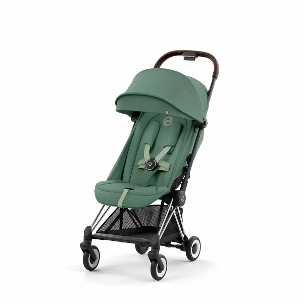 CYBEX Coya Chrome Dark Brown Leaf Green 3 CYBEX Coya Chrome Dark Brown Leaf Green – Bild 3