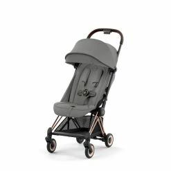 CYBEX Coya Rosegold Mirage Grey 10 CYBEX Coya Rosegold Mirage Grey -Kinderwagen cyb 23 int y045 coya migr rogo sunvisor