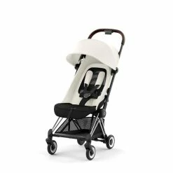 CYBEX Coya Chrome Dark Brown Off White 12 CYBEX Coya Chrome Dark Brown Off White -Kinderwagen cyb 23 int y045 coya ofwh chbr withoutinlay