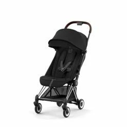 CYBEX Coya Chrome Dark Brown Sepia Black 10 CYBEX Coya Chrome Dark Brown Sepia Black -Kinderwagen cyb 23 int y045 coya sebl chbr sunvisor