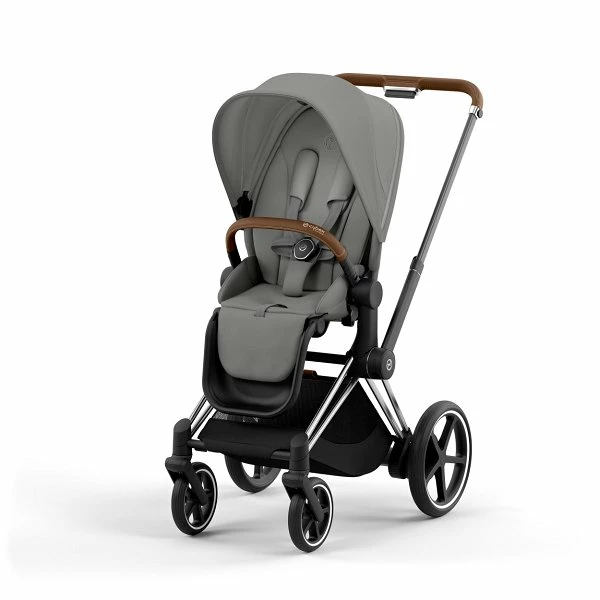 CYBEX E-PRIAM Kinderwagen Mirage Grey Bundle New Generation Inkl. 8 Zubehörartikel 2 CYBEX E-PRIAM Kinderwagen Mirage Grey Bundle New Generation Inkl. 8 Zubehörartikel – Bild 2