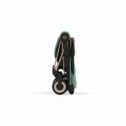 CYBEX Coya Rosegold Leaf Green 12 CYBEX Coya Rosegold Leaf Green -Kinderwagen cyb 23 int y090 coya legr rogo fold