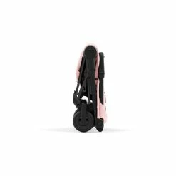 CYBEX Coya Chrome Matt Black Peach Pink -Kinderwagen cyb 23 int y090 coya pcpi mabl fold