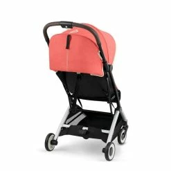 Cybex Orfeo Hibiscus Red | Gestell Silber -Kinderwagen cyb 23 int y225 orfeo slv hibr