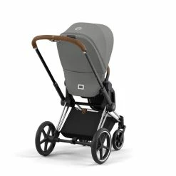 CYBEX PRIAM Kinderwagen Mirage Grey Bundle New Generation Inkl. 7 Zubehörartikel -Kinderwagen cyb 23 int y225 priam chbr migr print medium
