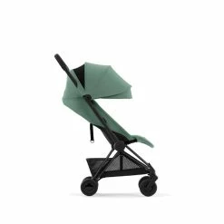 CYBEX Coya Chrome Matt Black Leaf Green 15 CYBEX Coya Chrome Matt Black Leaf Green -Kinderwagen cyb 23 int y270 coya legr mabl canopy