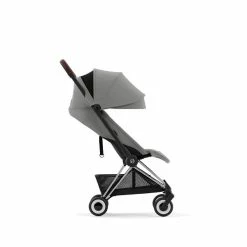CYBEX Coya Chrome Dark Brown Mirage Grey -Kinderwagen cyb 23 int y270 coya migr chbr canopy