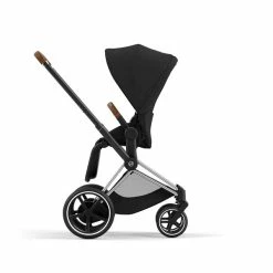 CYBEX E-PRIAM Sportwagen Sepia Black Gestell Wählbar New Generation -Kinderwagen cyb 23 int y270 e priam chbr sebl rwf print medium