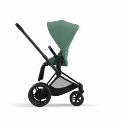 CYBEX E-PRIAM Sportwagen Leaf Green Gestell Wählbar New Generation -Kinderwagen cyb 23 int y270 e priam mabl legr rwf print medium