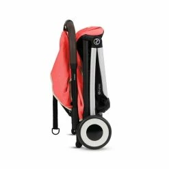 Cybex Orfeo Hibiscus Red | Gestell Silber -Kinderwagen cyb 23 int y270 orfeo slv hibr fold