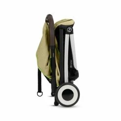 Cybex Orfeo Nature Green | Gestell Silber -Kinderwagen cyb 23 int y270 orfeo slv nagr fold