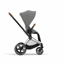 CYBEX PRIAM Kinderwagen Mirage Grey Bundle New Generation Inkl. 7 Zubehörartikel -Kinderwagen cyb 23 int y270 priam chbr migr print medium