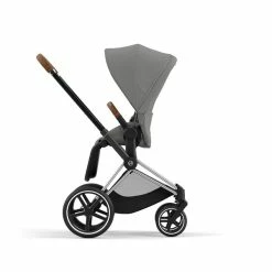 CYBEX PRIAM Kinderwagen Mirage Grey Bundle New Generation Inkl. 7 Zubehörartikel -Kinderwagen cyb 23 int y270 priam chbr migr rwf print medium