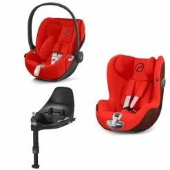 CYBEX Z2 Kindersitz Autumn Gold Bundle 3-in-1