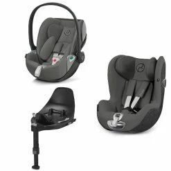 CYBEX Z2 Kindersitz Soho Grey Bundle 3-in-1