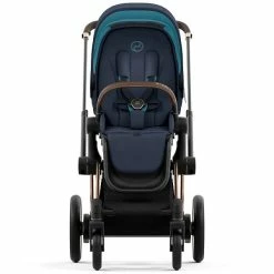 CYBEX E-PRIAM Sportwagen Dark Navy Conscious Collection Gestell Wählbar New Generation -Kinderwagen cybex e priam sportwagen dark navy 2