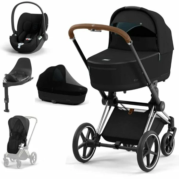 CYBEX PRIAM Kinderwagen Sepia Black Bundle New Generation Inkl. 7 Zubehörartikel 1 CYBEX PRIAM Kinderwagen Sepia Black Bundle New Generation Inkl. 7 Zubehörartikel