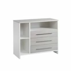 Schardt Eco Silber Sparset Inkl. Umbauseiten Kinderbett & Wickelkommode - Pinie Silber/weiß 15 Schardt Eco Silber Sparset Inkl. Umbauseiten Kinderbett & Wickelkommode - Pinie Silber/weiß -Kinderwagen eco silber wickelkommode pd 2