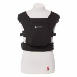 Ergobaby Embrace Pure Black Babytrage Für Neugeborene -Kinderwagen embrace pureblack bcemablk ifi 1 2