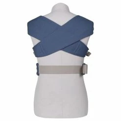 Ergobaby Embrace Soft Navy Babytrage Für Neugeborene -Kinderwagen embrace soft navy bcemanavy back