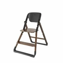 Ergobaby Evolve 3-in-1 Hochstuhl Dark Wood Set Mit Babysitz & Tablett -Kinderwagen evolve high chair dark wood 07 1