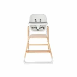 Ergobaby Evolve 3-in-1 Hochstuhl Natural Wood Set Mit Babysitz & Tablett -Kinderwagen evolve high chair natural wood 08 2