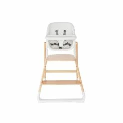 Ergobaby Evolve 3-in-1 Hochstuhl Natural Wood Set Mit Babysitz & Tablett -Kinderwagen evolve high chair natural wood 09 2