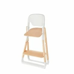 Ergobaby Evolve 3-in-1 Hochstuhl Natural Wood Set Mit Babysitz & Tablett -Kinderwagen evolve high chair natural wood 21 3
