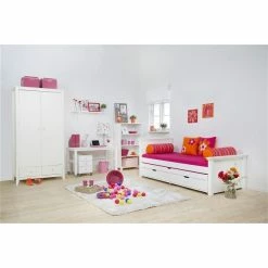 Hoppekids Maja Deluxe Jugendbett 90x200 Cm Mit Giebel Hoch/mittel -Kinderwagen flower power deluxe milieu 4 gr 1