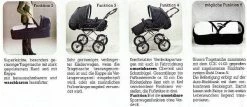 HESBA Concepto Kinderwagen Außen 286 Innen 200 Räder Schwarz 30 Cm 12 HESBA Concepto Kinderwagen Außen 286 Innen 200 Räder Schwarz 30 Cm -Kinderwagen funktionen 800 2