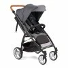 Gesslein Smiloo Happy+ Buggy Steel Grey Gestell Schwarz Mit Cognac Griff